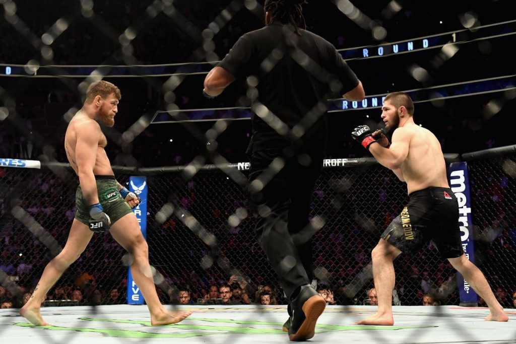 Khabib Nurmagomedov, conor hapse girmeli